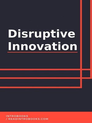cover image of Disruptive Innovation